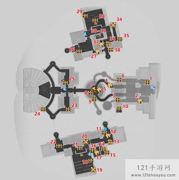 崩坏星穹铁道克劳克影视乐园扑满宝箱王下一桶位置大全