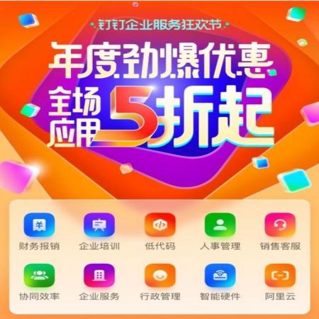 钉钉双十一企业服务狂欢节-超多优惠方案自主选择