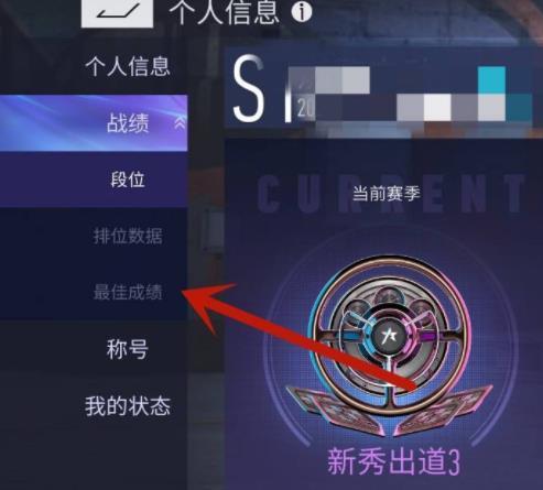 《王牌竞速》战绩查看方法